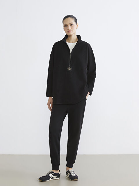 LCW Modest بنطال رياضي رياضي أسود امرأة - W5DT25Z8-CVL