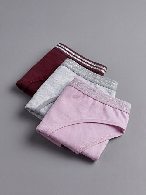 LCW Young Düz Bikini Külot 3'lü - W5DV30Z8-R3J