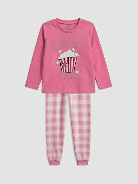 LCW Kids Ensemble de pyjama ROSE Fille - W5DY38Z4-QY7
