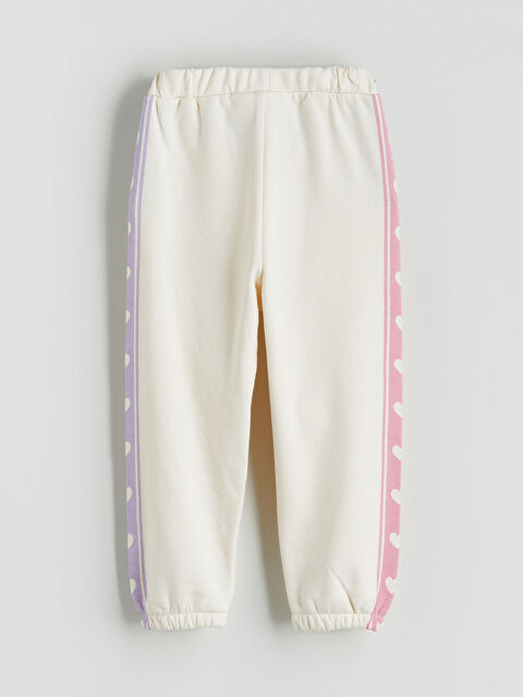 LCW Kids Beli Lastikli Kız Çocuk Jogger Eşofman Altı - W5EA19Z1-FRC