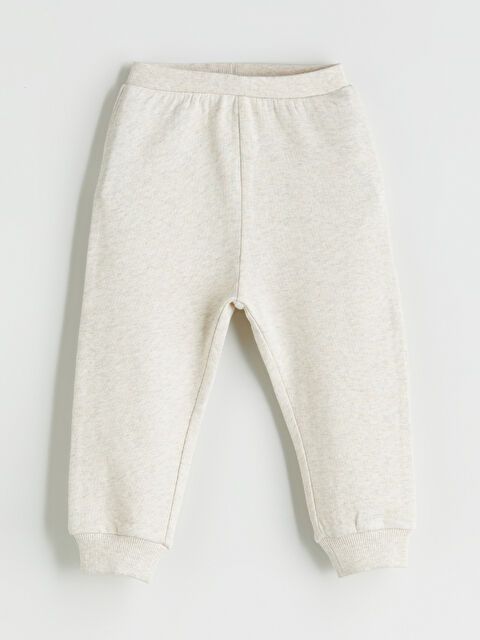 LCW baby Beli Lastikli Erkek Bebek Jogger Eşofman Altı - W5EK03Z1-D2Y