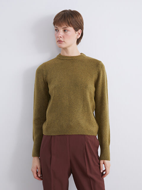 LCW Vision Bisiklet Yaka Kadın Triko Kazak - W5EK91Z8-H7S