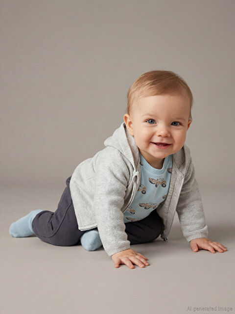 LCW baby Erkek Bebek 3'lü Takım - W5EN53Z1-847