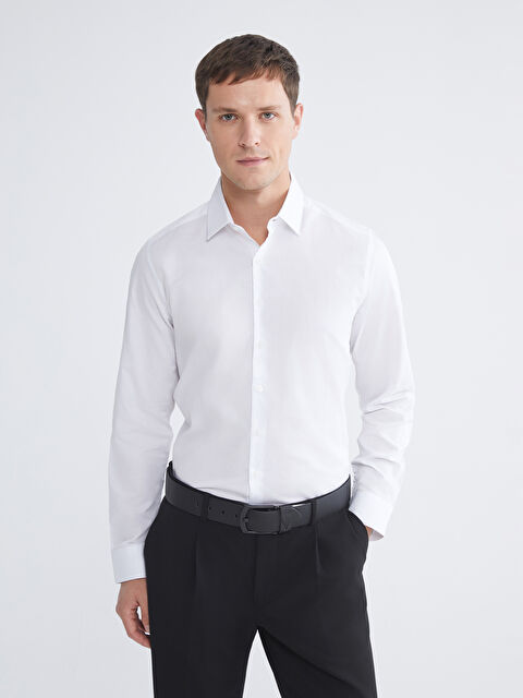 LCWAIKIKI Classic قميص رجال سليم فيت مبرد - W5ER45Z8-Q6K