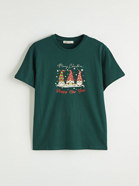 LCW Vision Woman GREEN T-Shirt - W5ET03Z8-HLW