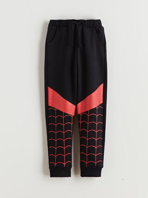 LCW Kids Spider-Man Lisanslı Erkek Çocuk Eşofman Altı - W5FB44Z1-CVL