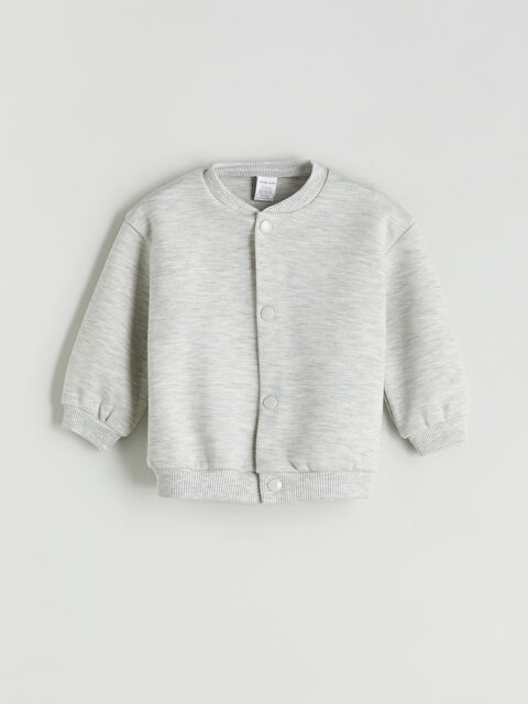 LCW baby Bisiklet Yaka Erkek Bebek Hırka - W5FD59Z1-847