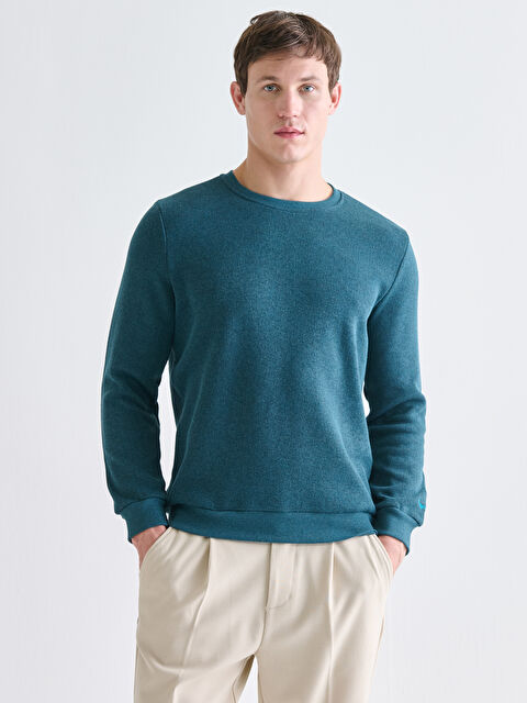 LCW ECO Bisiklet Yaka Erkek Triko Kazak - W5FE09Z8-CU5