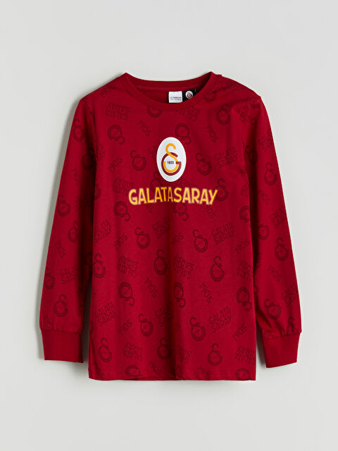 LCW Kids Galatasaray Baskılı Erkek Çocuk Pijama Üst - W5FH64Z4-LTQ