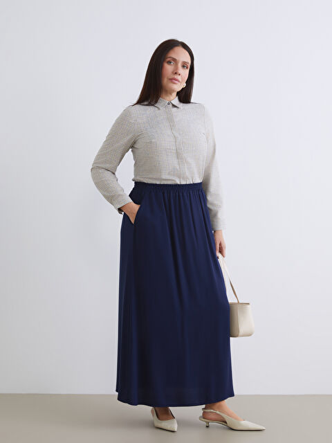 LCW Grace Beli Lastikli A Kesim Etek - W5FL91Z8-E1J