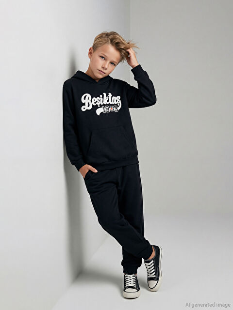 LCW Kids Beşiktaş Baskılı Erkek Çocuk Eşofman Takımı - W5FP58Z4-CVL