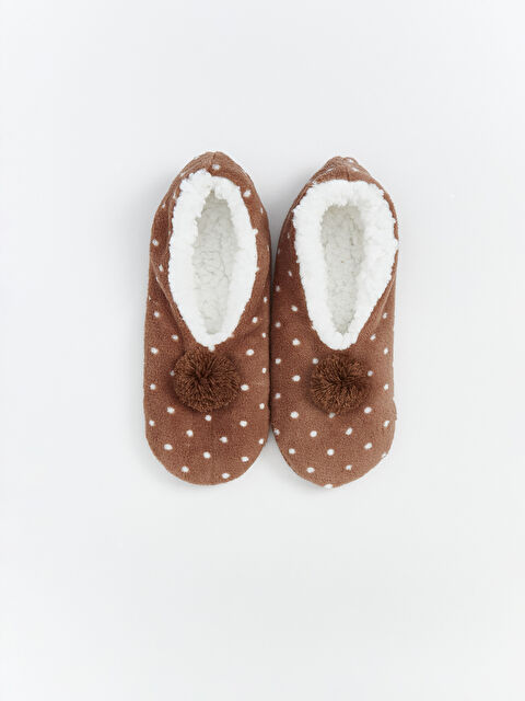 LCW DREAM Puantiyeli Kadın Kaydırmaz Taban Ev Çorabı - W5FP66Z8-HCN