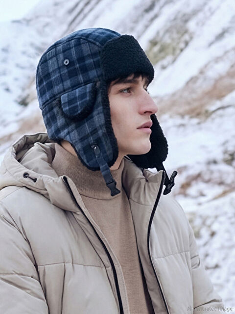 LCW ACCESSORIES İçi Kürklü Erkek Kar Şapkası - W5FS03Z8-LN6