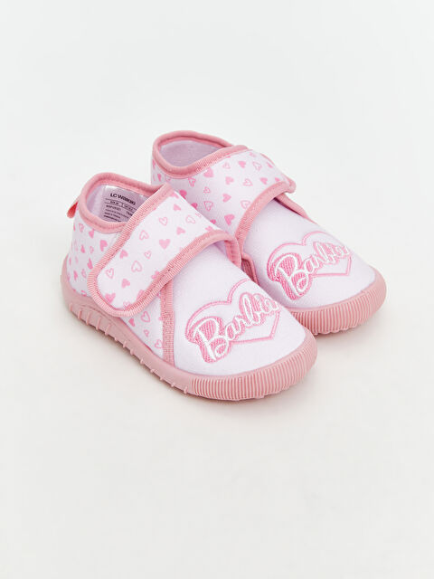 LCW STEPS Barbie Nakışlı Kız Bebek Panduf - W5FU63Z1-VEV