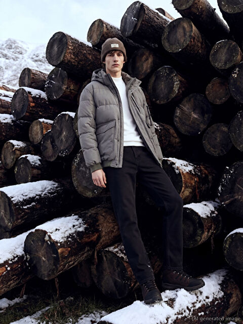 LCW Jeans 779 Regular Fit İçi Polarlı Kışlık Erkek Jean Pantolon - W5G114Z8-M0U