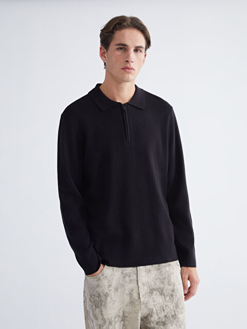 XSIDE Man BLACK Sweater - W5G186Z8-CVL