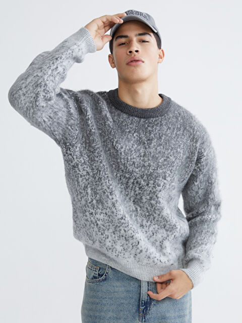 XSIDE Bisiklet Yaka Erkek Triko Kazak - W5G193Z8-HZX