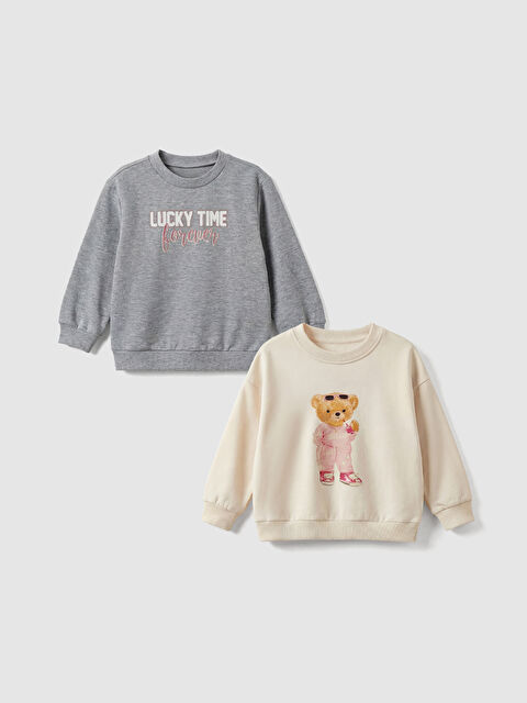 LCW baby سويت شيرت - W5G217Z1-FRC