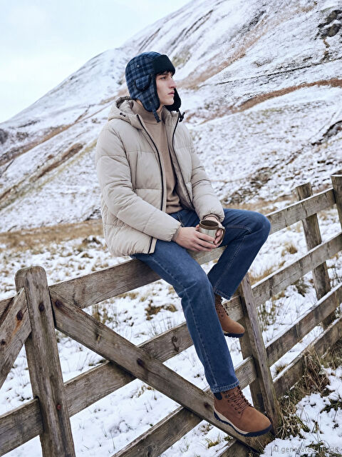 LCW Jeans 779 Regular Fit İçi Polarlı Kışlık Erkek Jean Pantolon - W5G429Z8-309