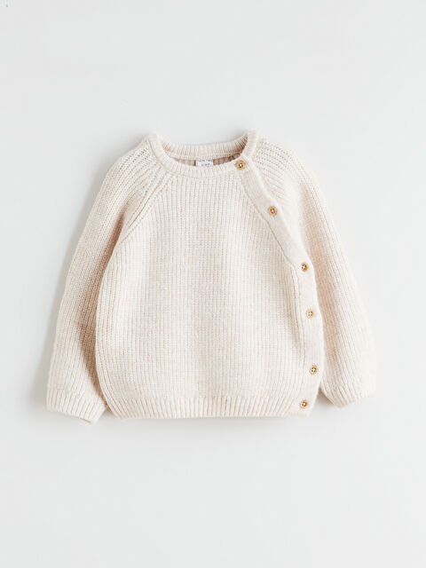 LCW baby Bisiklet Yaka Erkek Bebek Triko Kazak - W5G487Z1-D5R