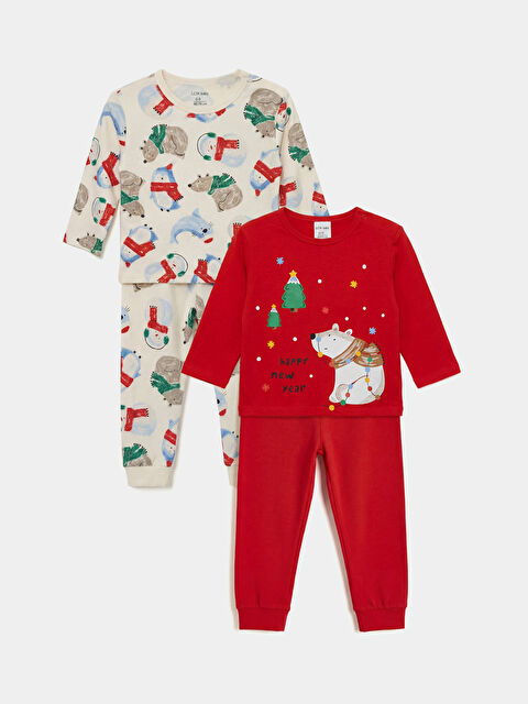 LCW baby Baby Boy RED Set - W5G499Z1-KYV