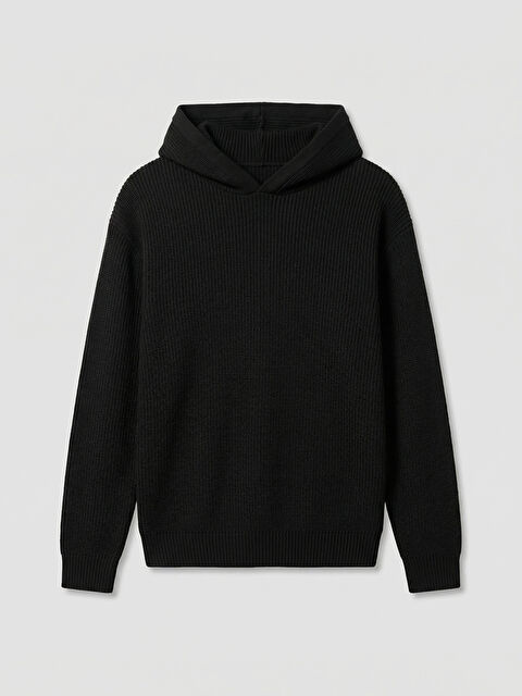 LCW Kids Boy BLACK Sweater - W5G603Z4-CVL