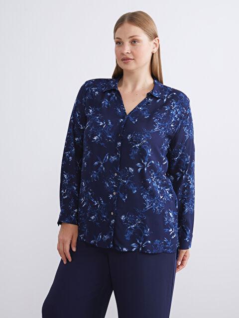 LCW Grace Çiçekli Kadın Gömlek - W5G977Z8-LSJ