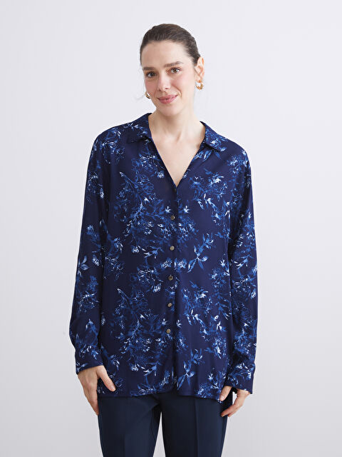 LCW Grace Çiçekli Kadın Gömlek - W5G977Z8-LSJ