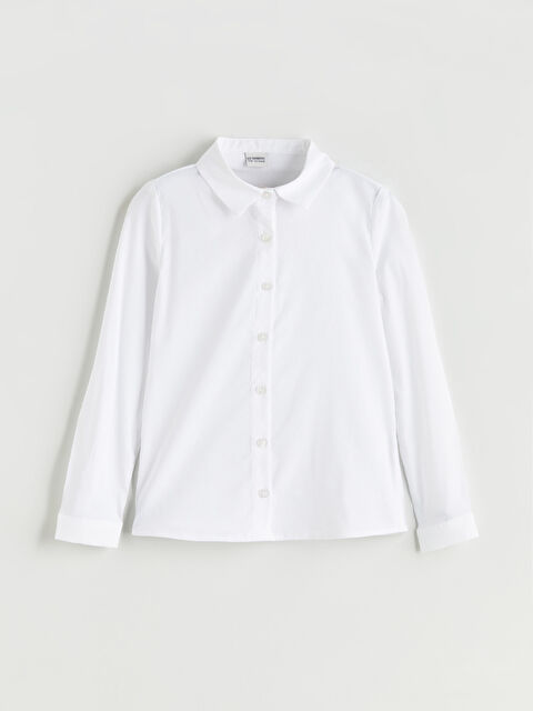 LCW ECO Basic Kız Çocuk Gömlek - W5GD66Z4-R9J