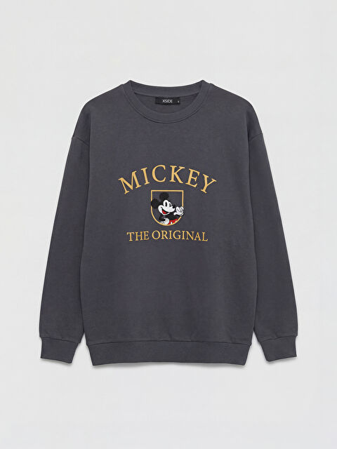 XSIDE Women's Sweatshirt with Mickey Mouse Print - W5GN78Z8-E93