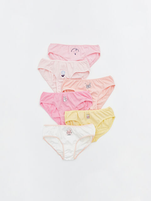 LCW ECO Baskılı Kız Çocuk Külot - W5GP24Z4-M0T