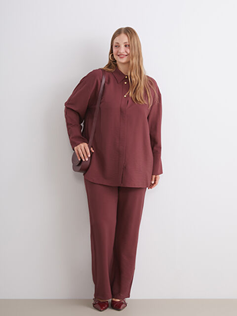 LCW Modest Dokulu Kadın Gömlek Tunik - W5GQ16Z8-JAV