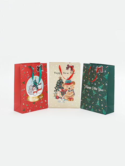 LCW ACCESSORIES New Year Themed Gift Bag - W5GU43Z8-QBC