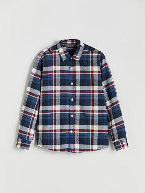 LCW ECO Ekose Erkek Çocuk Gömlek Ceket - W5GV40Z4-LN6