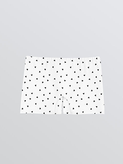 LCW ECO Baskılı Kız Çocuk Boxer - W5GY74Z4-LQJ