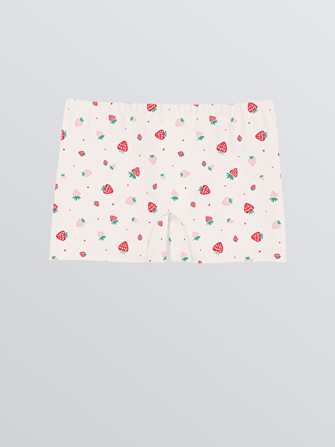 LCW ECO Baskılı Kız Çocuk Boxer - W5GY74Z4-LRA