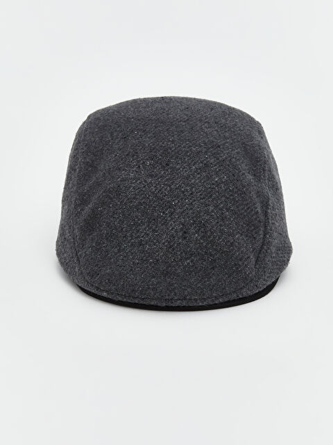 LCW ACCESSORIES Düz Erkek Kasket Şapka - W5H057Z8-CTH