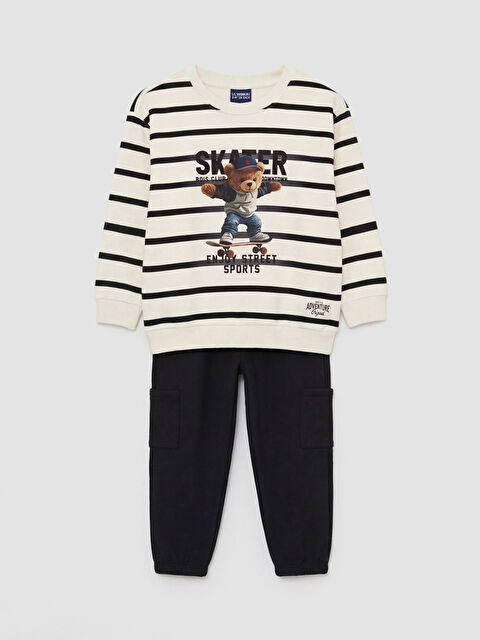 LCW Kids Boy BEIGE Set - W5H361Z1-LQA