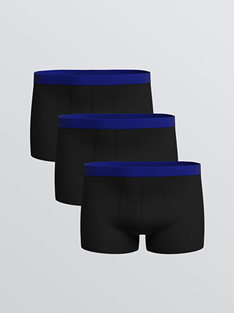 LCW ECO Standart Kalıp Pamuklu Esnek Erkek Boxer 3'lü - W5HL65Z8-F9C