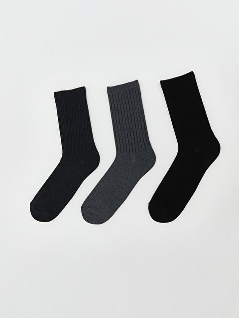 LCW ECO Erkek Soket Çorap 3'lü - W5HS97Z8-YNR