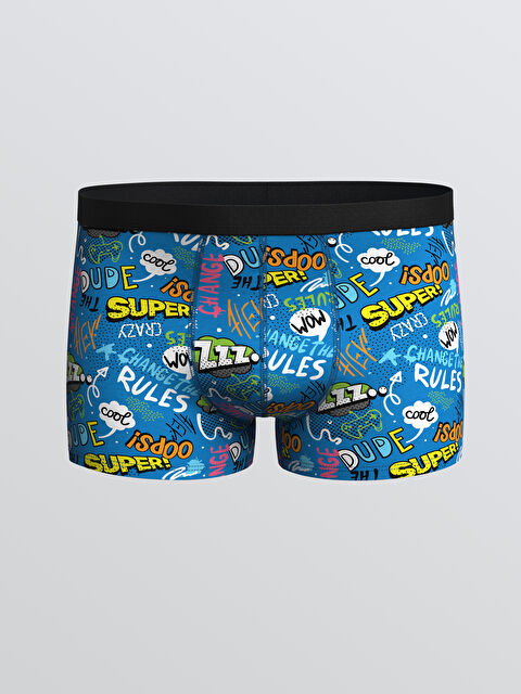 LC WAIKIKI Standart Kalıp Pamuklu Esnek Erkek Boxer - W5HY04Z8-LQQ