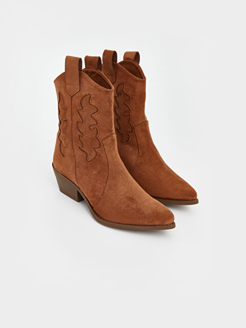 LCW STEPS Süet Görünümlü Kadın Çizme - W5I139Z8-CWX