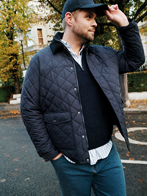 LCW Vision Dik Yaka Erkek Triko Kazak