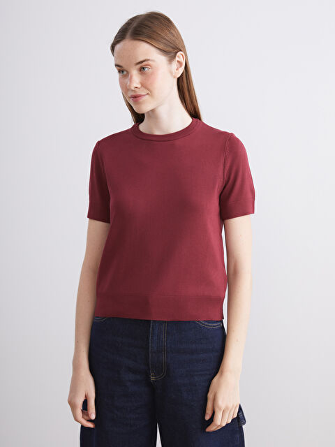 XSIDE سترة تريكو بياقة دائرية للسيدات - W5I615Z8-YHR