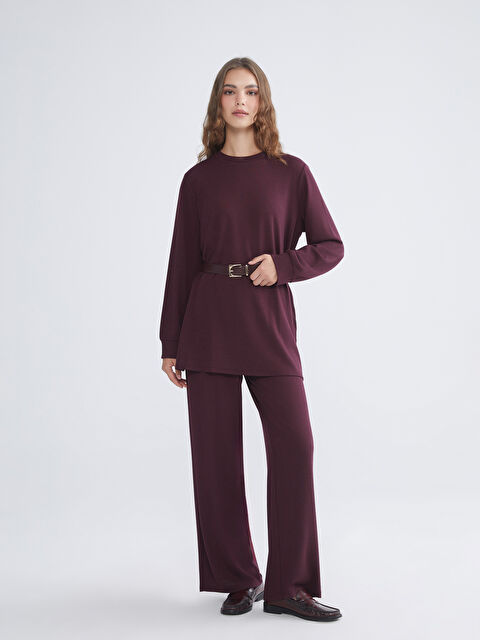 LCW Modest Woman BORDEAUX Sweatpants - W5ID90Z8-CZF