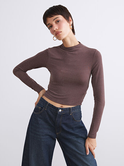 LCW Vision Woman BROWN Body - W5IG86Z8-HDR