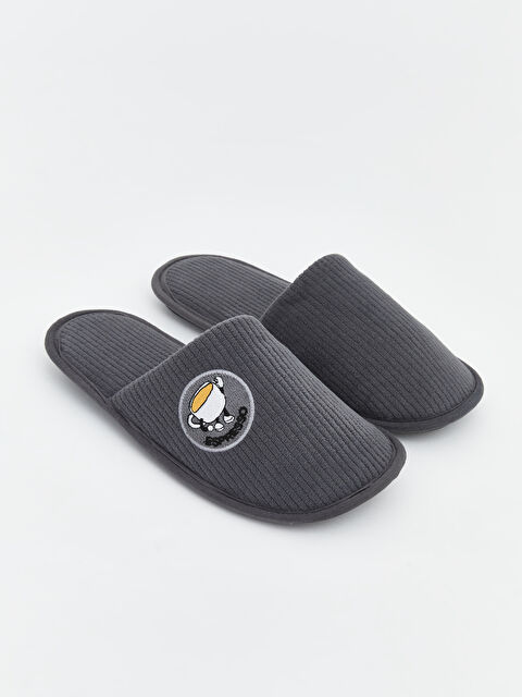 LCW HOME Man GREY Home Slippers - W5IG93Z8-CWL