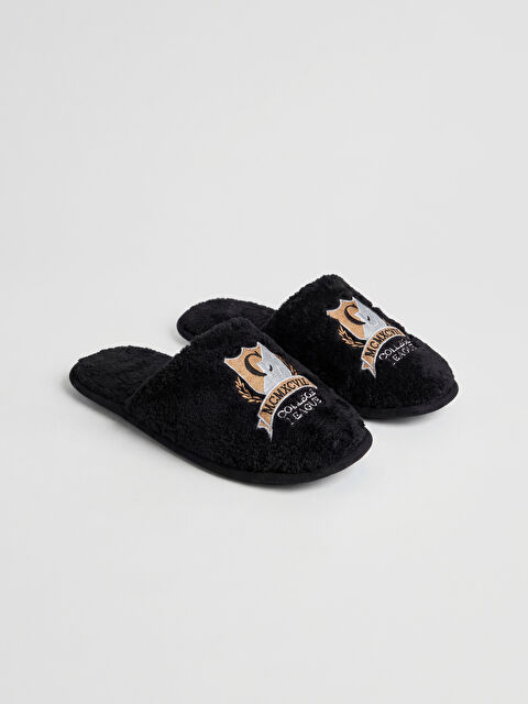 LC WAIKIKI Man BLACK Home Slippers - W5IG95Z8-HUC
