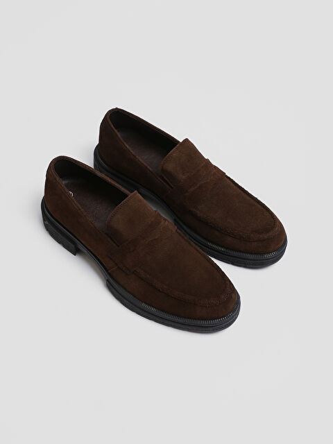 LCW STEPS Faux Suede Men's Loafer Shoes - W5II78Z8-RKQ