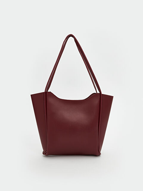 LCW ECO Deri Görünümlü Kadın Kol Çantası - W5IJ65Z8-ZMY